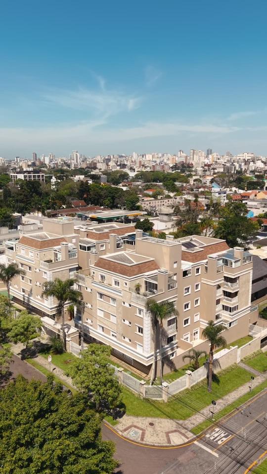 Vista aérea do condomínio
