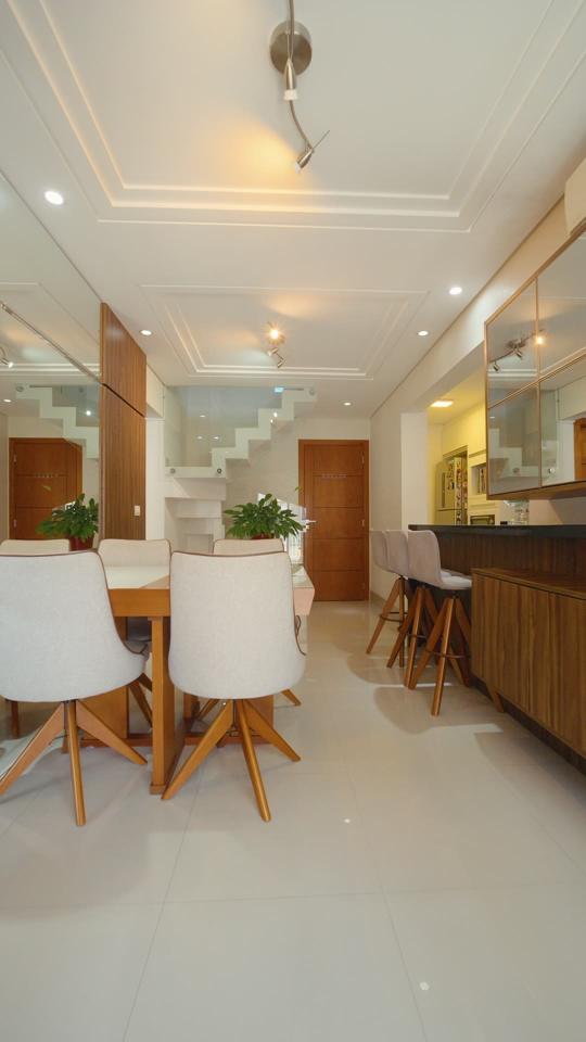 Sala de jantar integrada